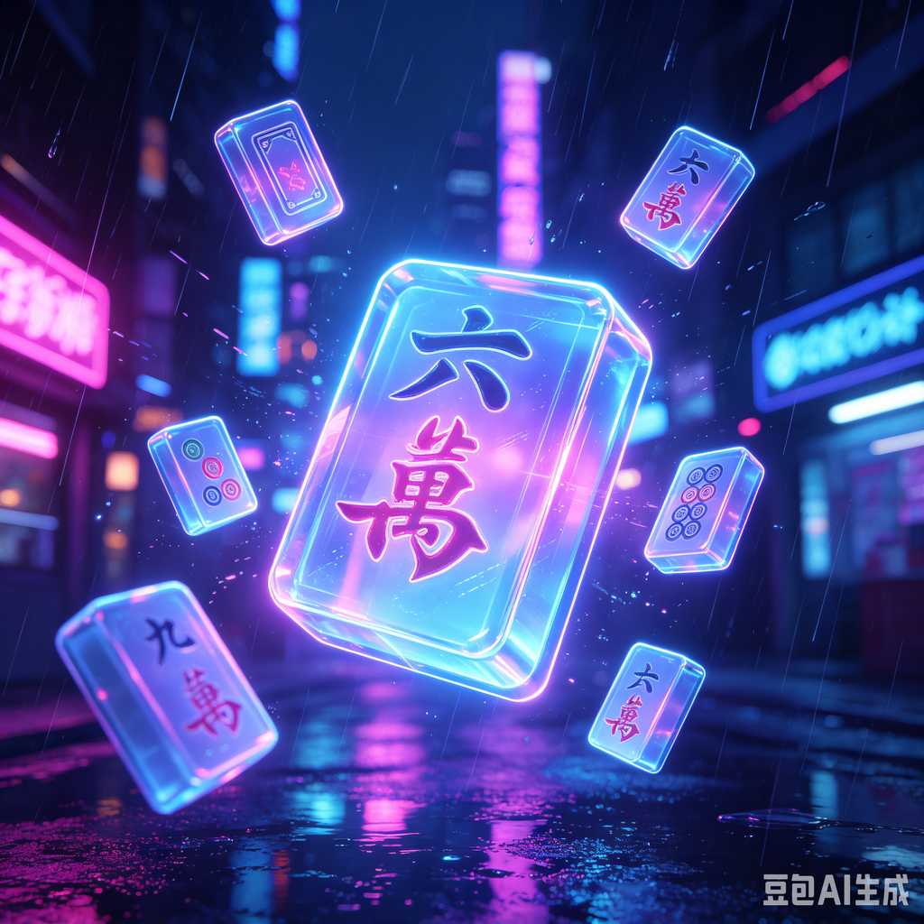 gradient color mahjong tiles