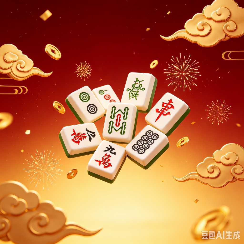 shiny mahjong tiles luxury