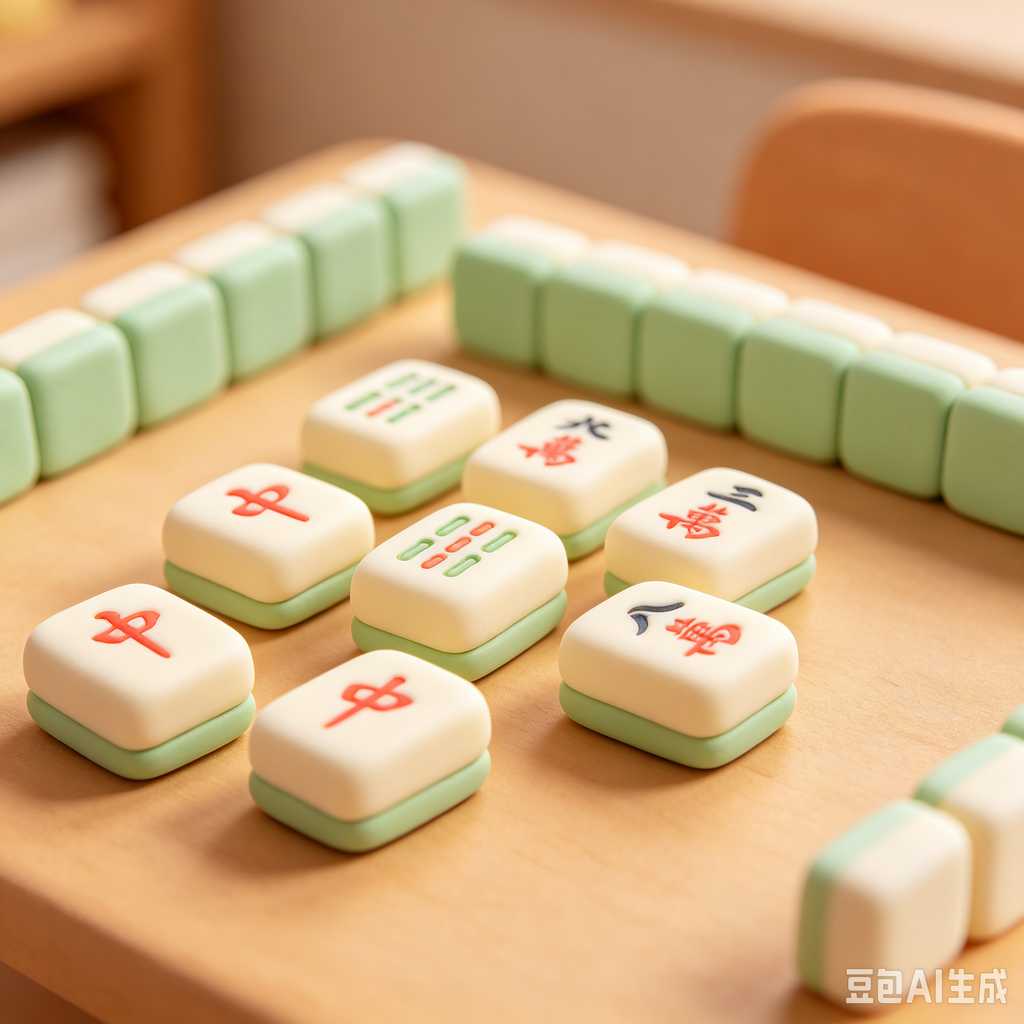glitter mahjong set special