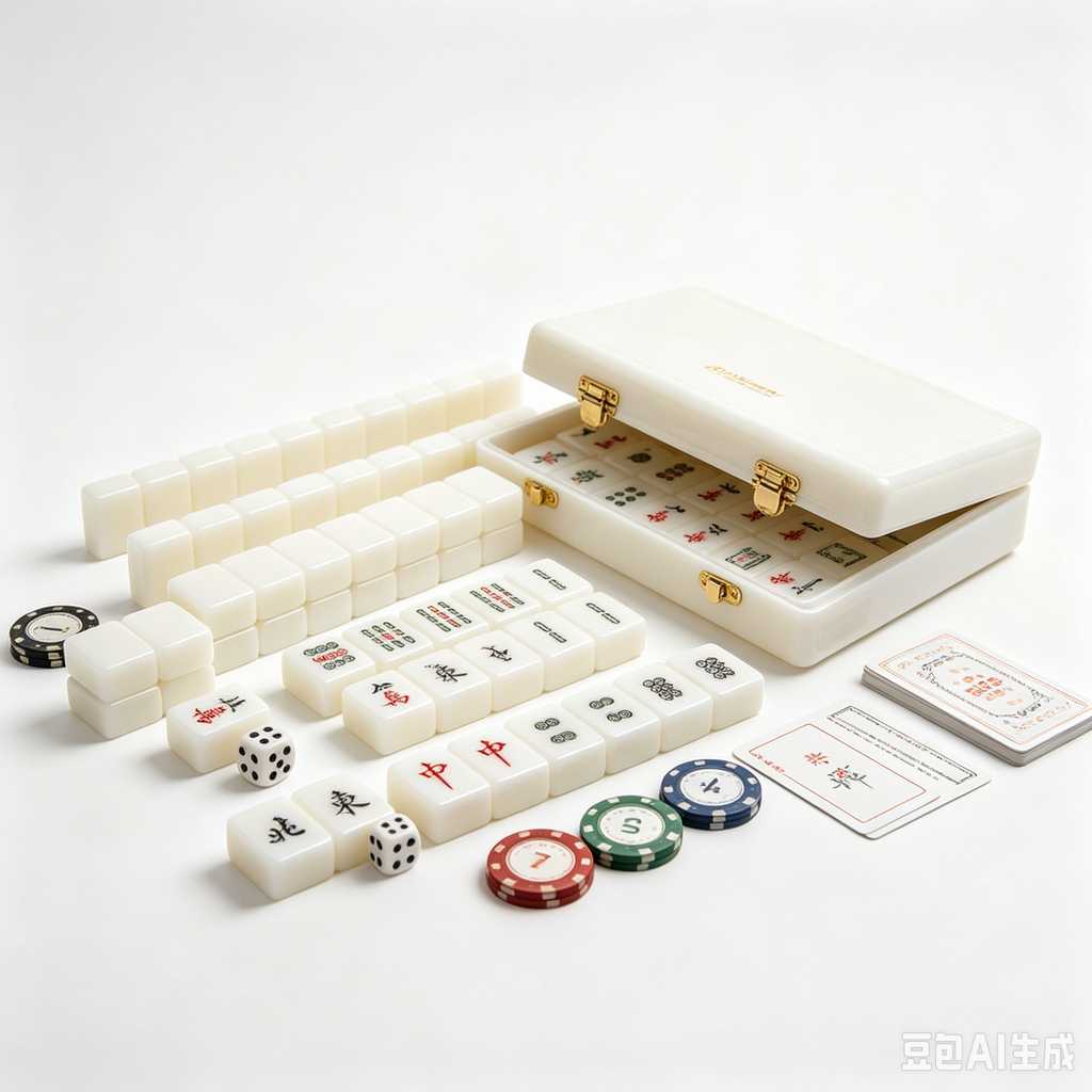 solid wood mahjong tiles