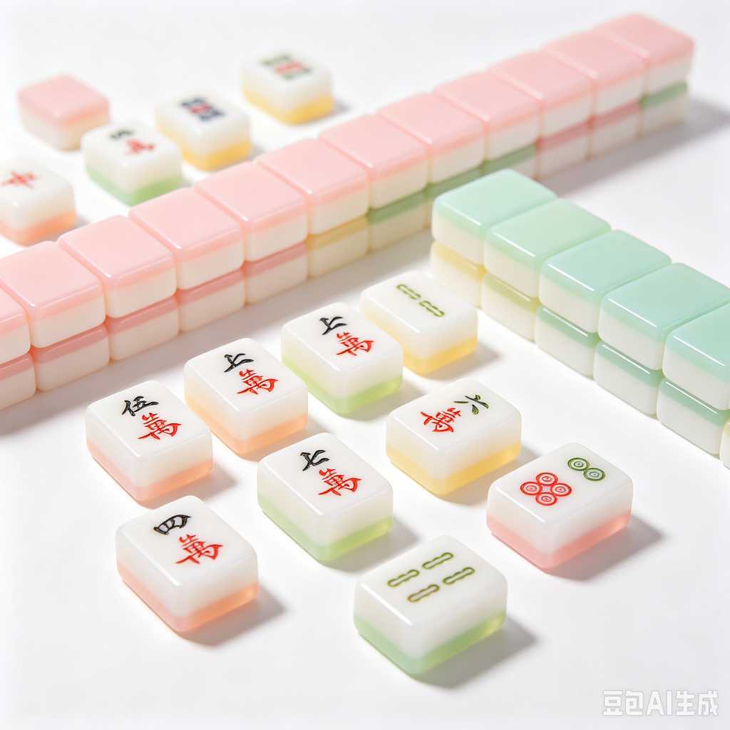 hand crafted mahjong set
