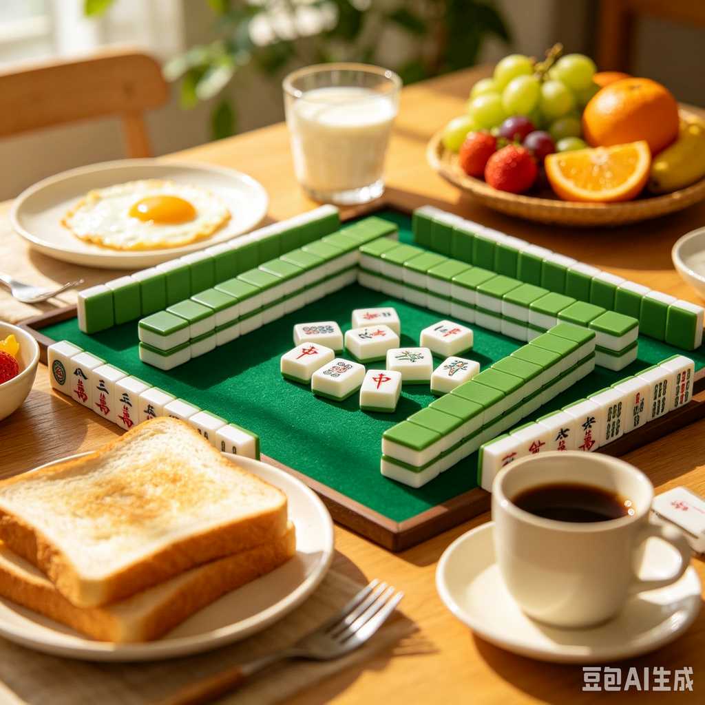 large print mahjong set