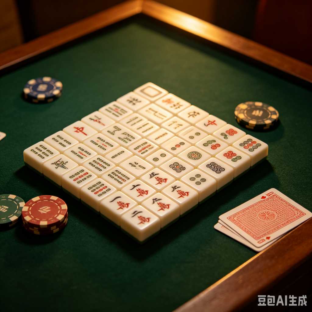 dual color mahjong tiles